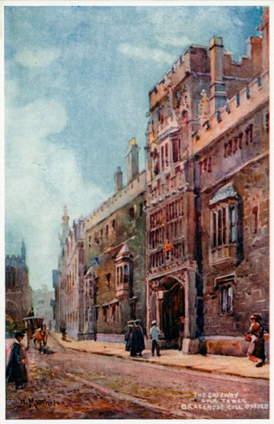 Brasenose College door William Matthison